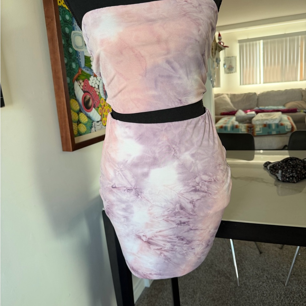 2 piece tie dye